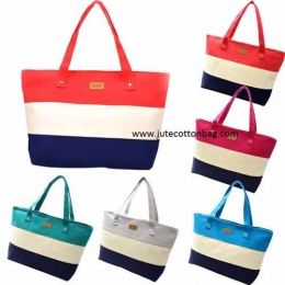 Wholesale Chevron Printed Beach Tote Bags Manufacturers in Poland 
